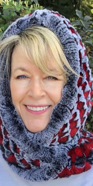 Hood & Scarf - One Piece - One Size Fits All